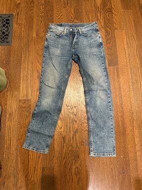 Levi's Faded Blue Straight Jeans